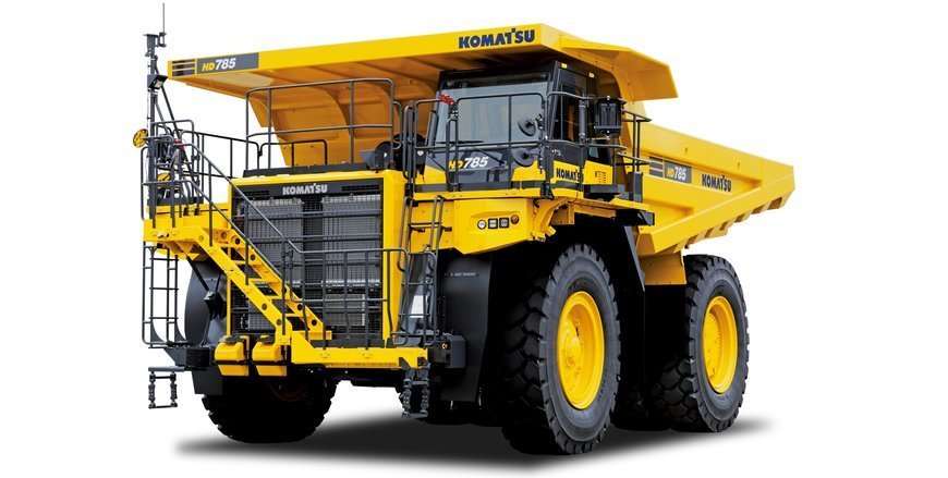 Komatsu Europe präsentiert den HD785-8 Muldenkipper auf der bauma 2022